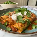 Low Carb Chicken Enchiladas