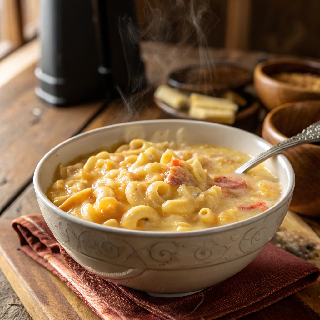 Mac and Cheese Soup