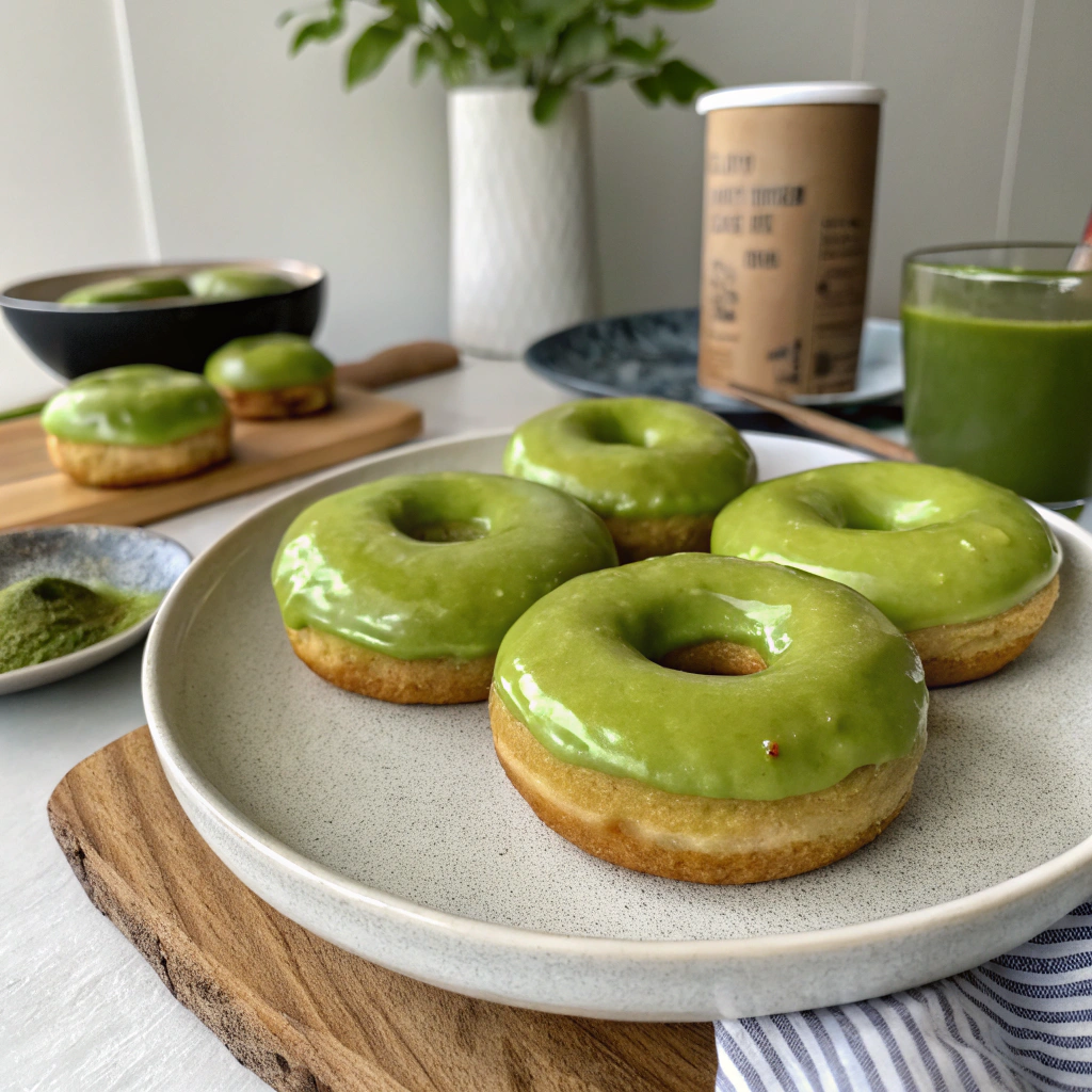 Matcha Donuts