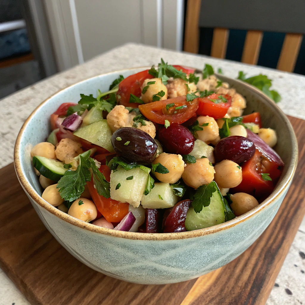 Mediterranean Chickpea Bowls