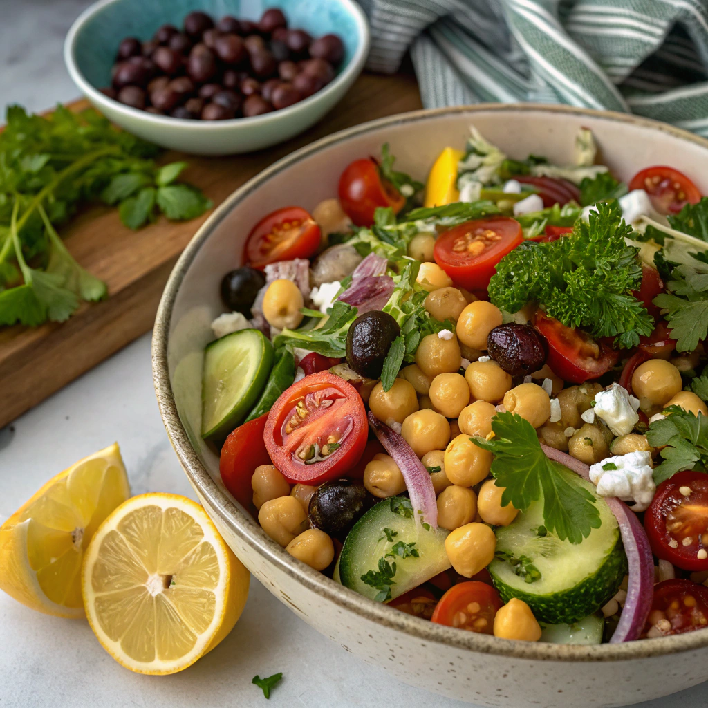 Mediterranean Chickpea Salad