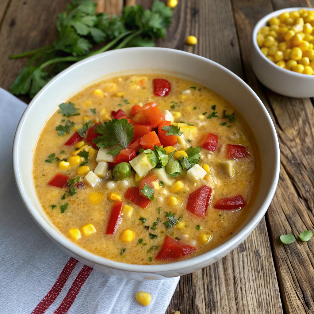 Mexican Street Corn Soup