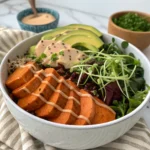 Miso Tahini Sweet Potato Bowl