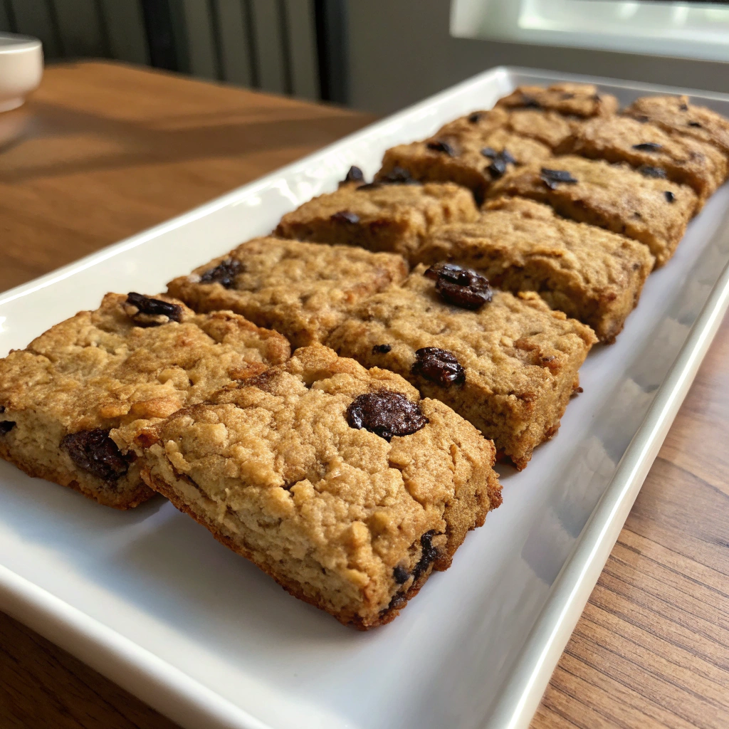 Oatmeal Raisin Cookie Bars