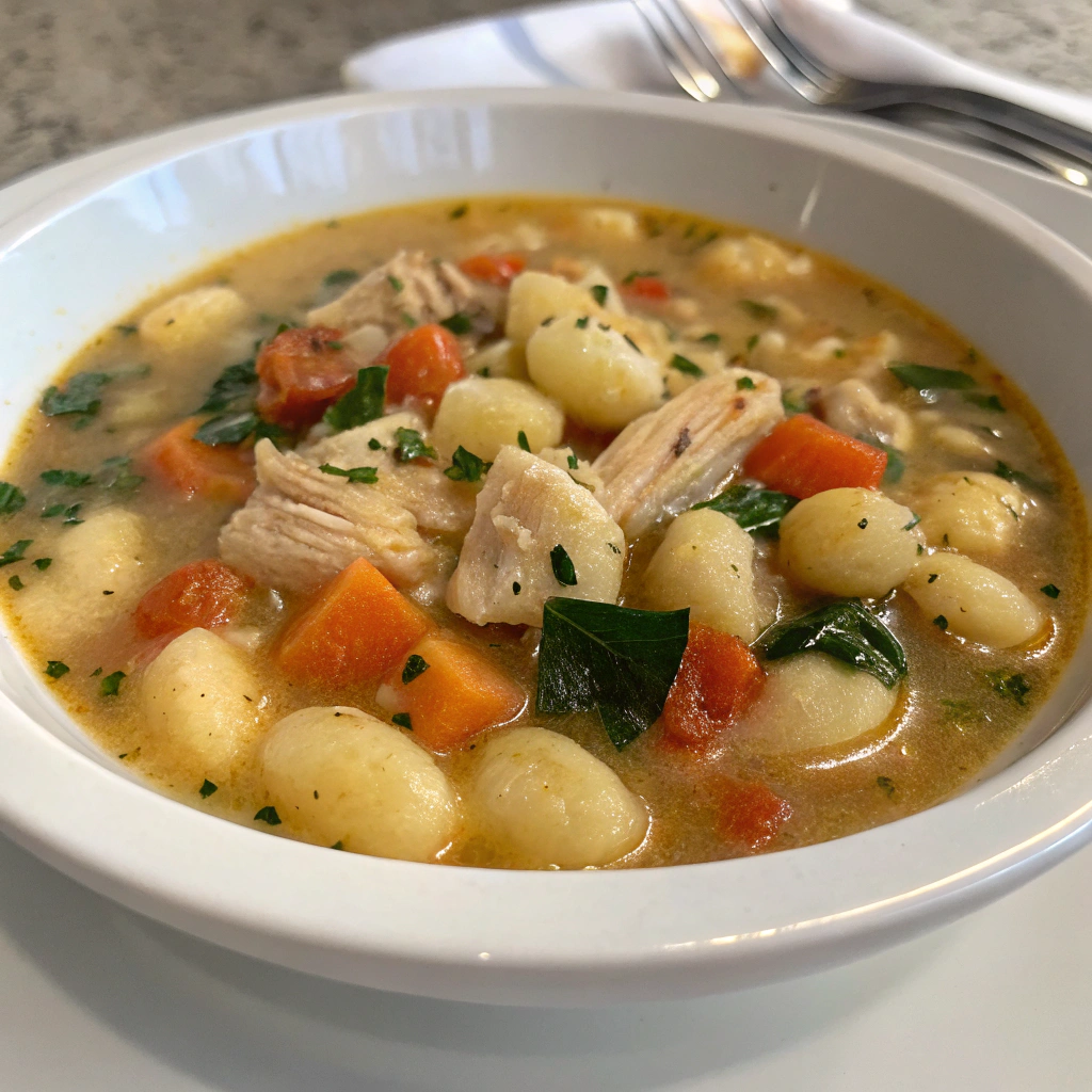 Olive Garden Chicken Gnocchi Soup