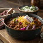 One Pot Homemade Chili
