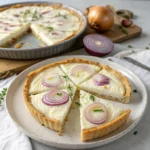 Onion Cottage Cheese Tart