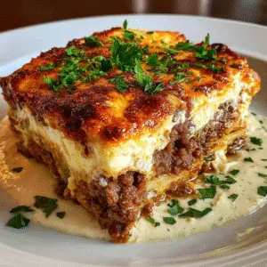 Outrageously Delicious Greek Moussaka