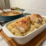 Oven Baked Chicken Rice