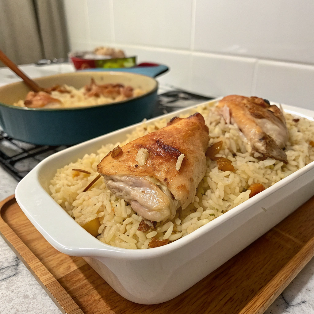 Oven-Baked-Chicken-Rice