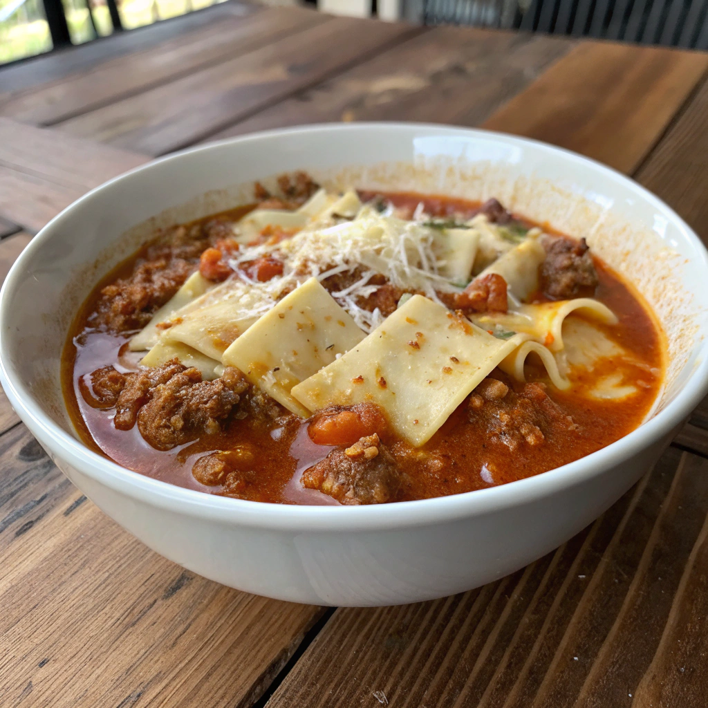 Paula Deen Lasagna Soup