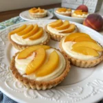 Peach Cream Cheese Tarts