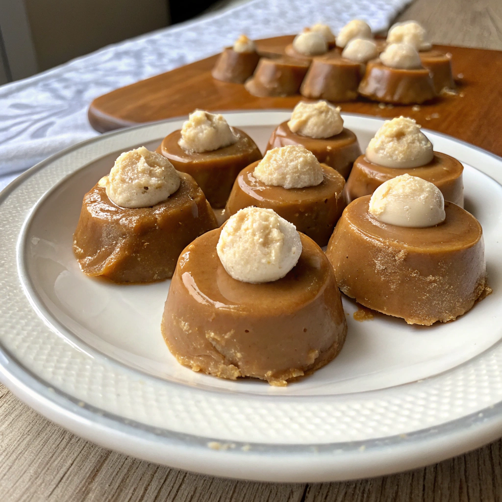 Peanut Butter Fudge Puddles