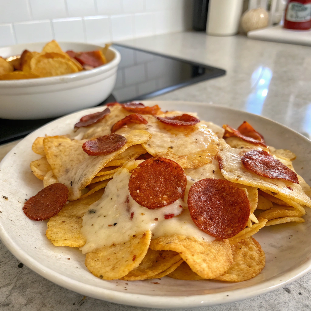 Pepperoni Cheese Chips