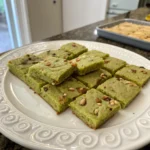 Pistachio Cookie Bars