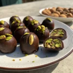 Pistachio Dates Chocolate Pralines