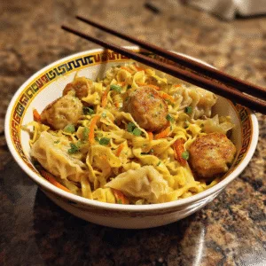 Potsticker Noodle Bowls