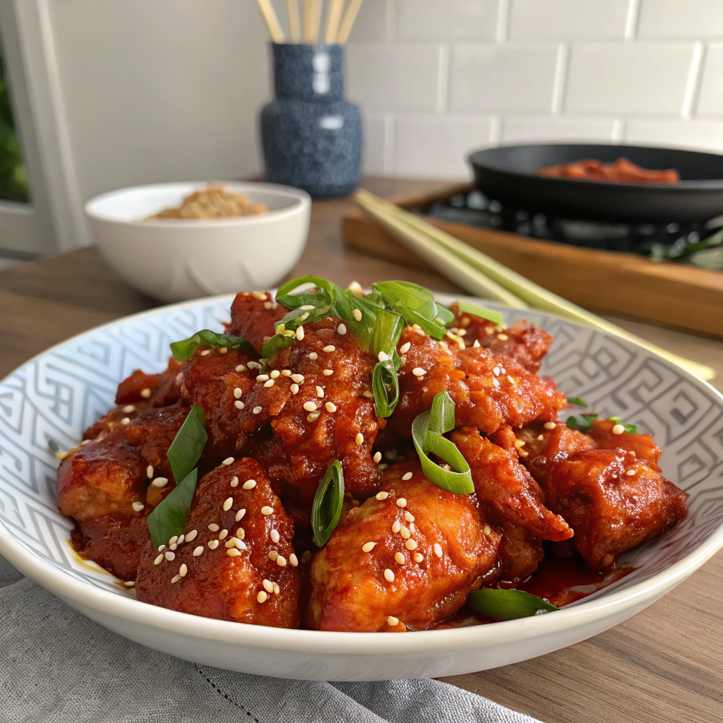 Quick Gochujang Chicken