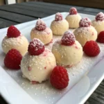 Raspberry Cheesecake Balls