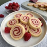 Raspberry Swirl Cookies