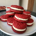 Red Velvet Cream Cheese Cookies