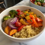 Roasted Vegetable Quinoa Bowl