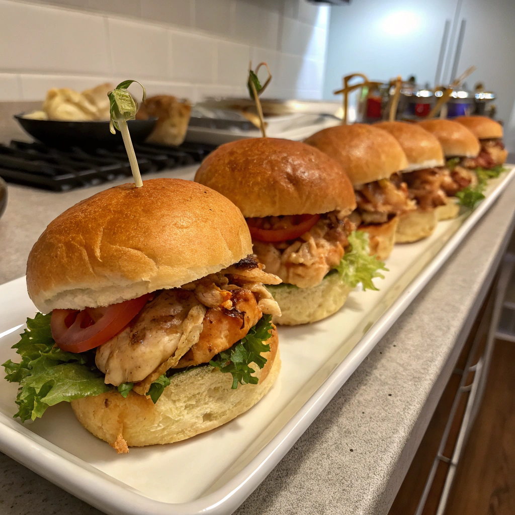 Rotisserie Chicken Sliders Recipe