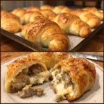 Sausage Cream Cheese Crescents