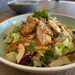 Sesame Chicken Cabbage Salad