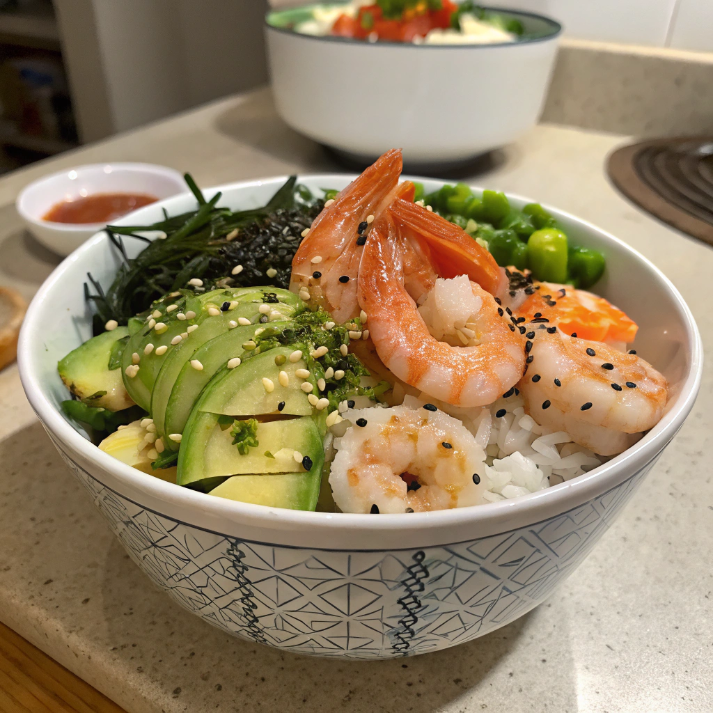 Shrimp Poke Bowl