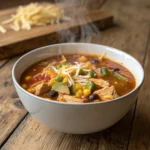Slow Cooker Chicken Enchilada Soup