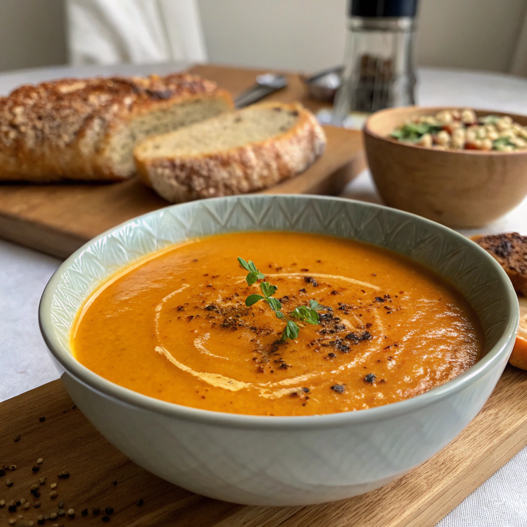 Smoked Paprika Pumpkin Soup
