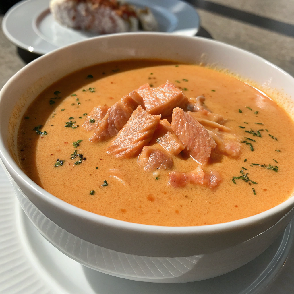 Smoked Salmon Bisque