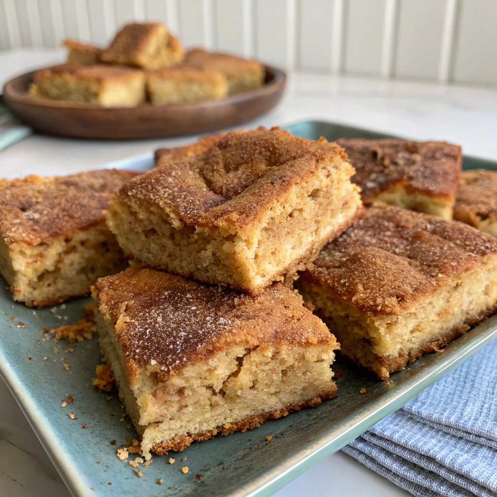 Snickerdoodle Blondies