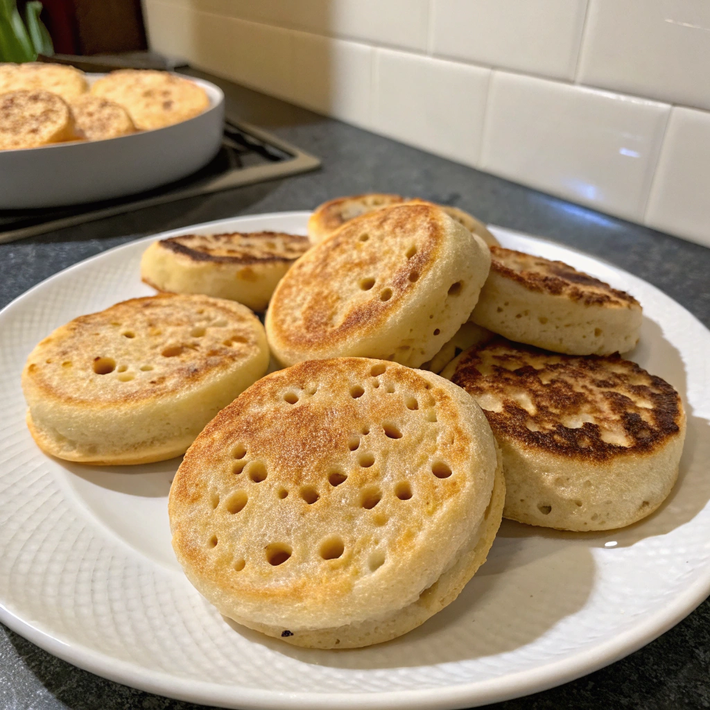 Sourdough Crumpets Recipe