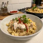 Spicy Creamy Rattlesnake Pasta