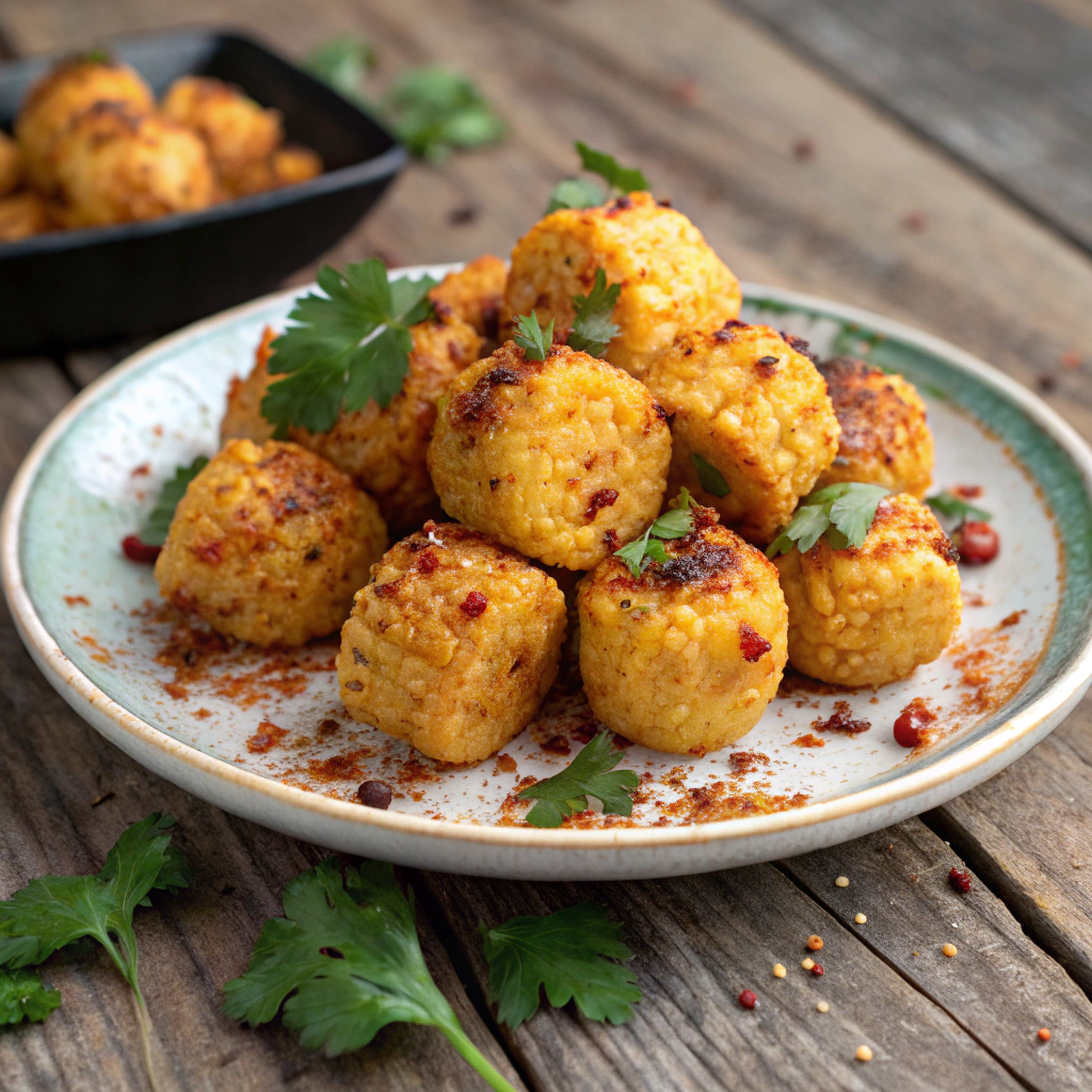 Spicy Mexican Corn Bites