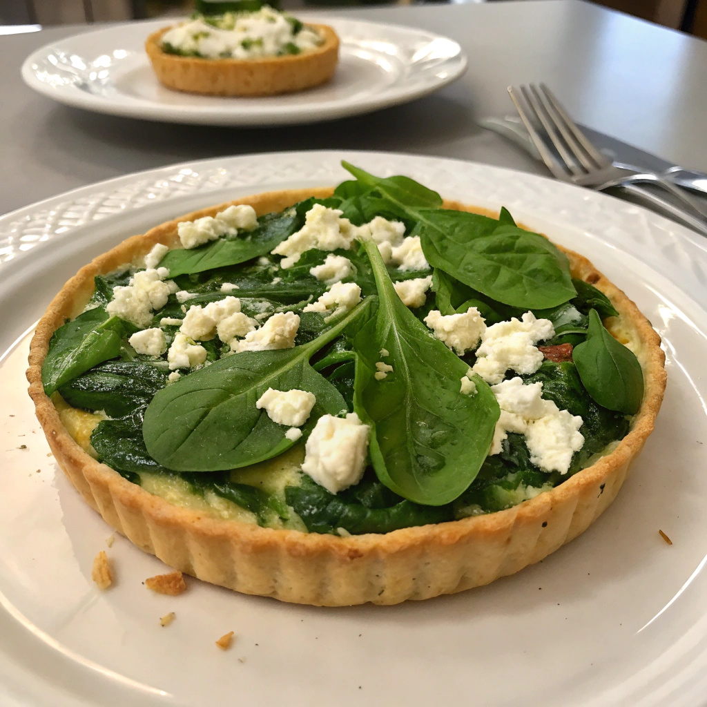 Spinach Feta No Crust