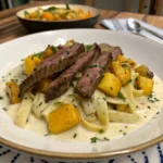 Steak Alfredo Squash