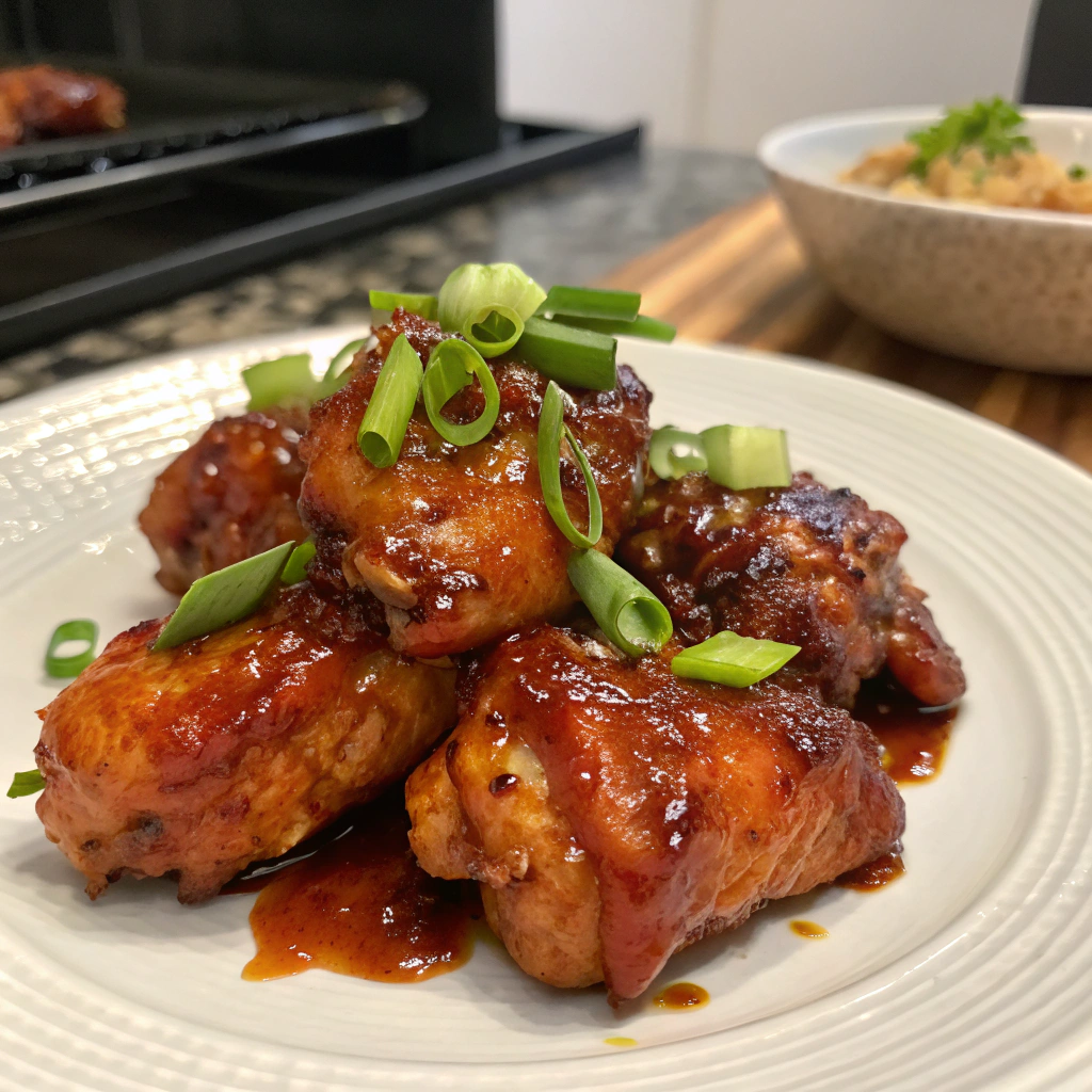 Sticky Sweet Chili Chicken Thighs