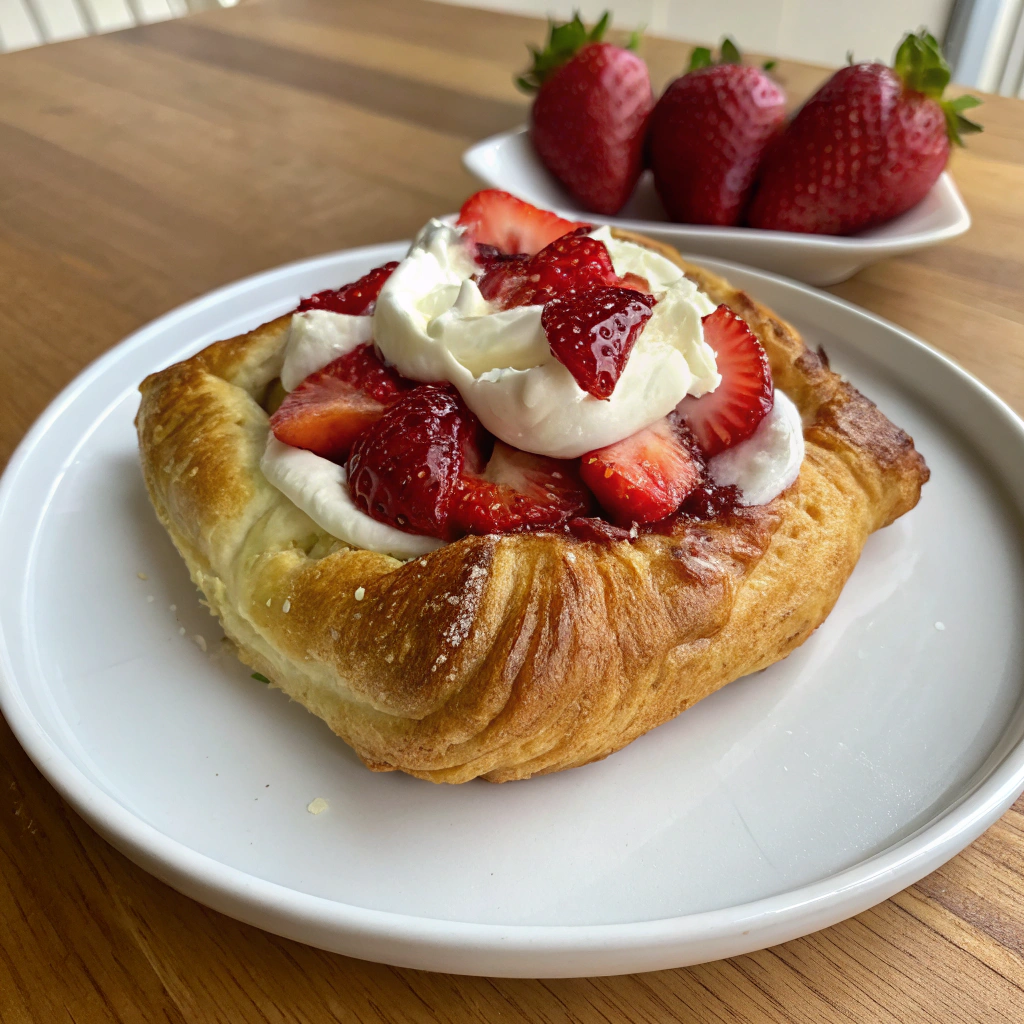 Strawberry Danish