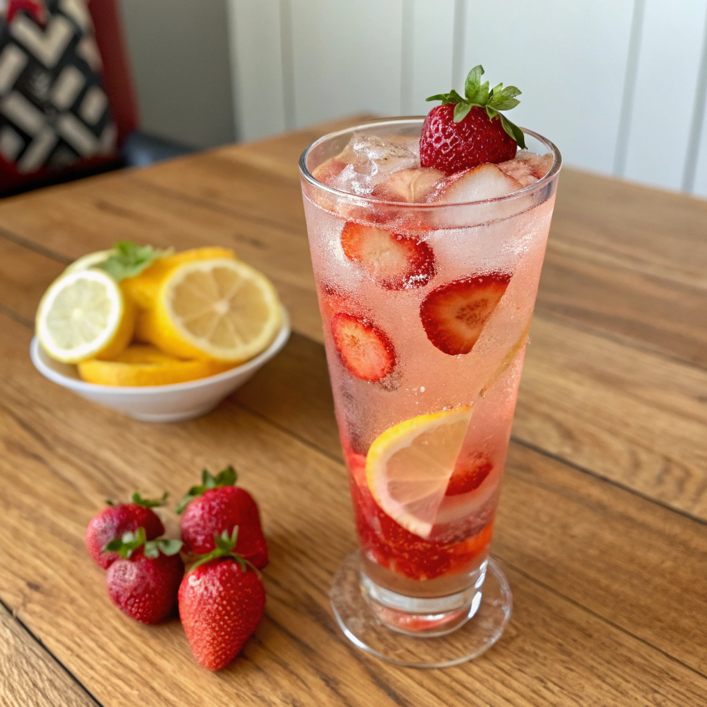 Strawberry Lemonade Cocktail