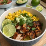Street Corn Chicken Bowl