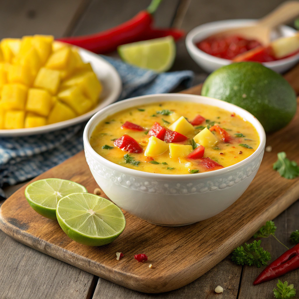Sweet Spicy Mango Dressing