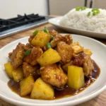 Sweet Sticky Pineapple Chicken