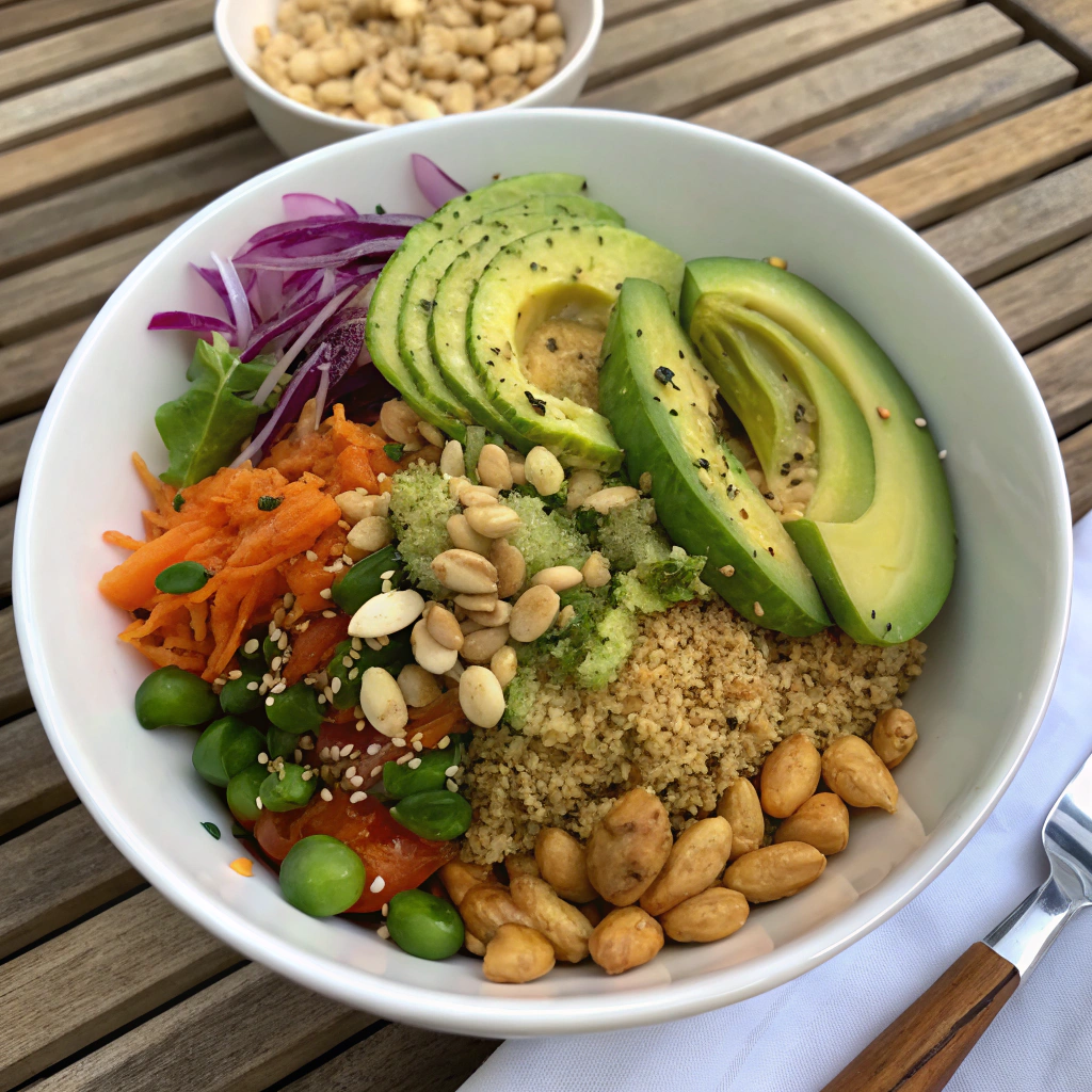 Thai Peanut Buddha Bowl