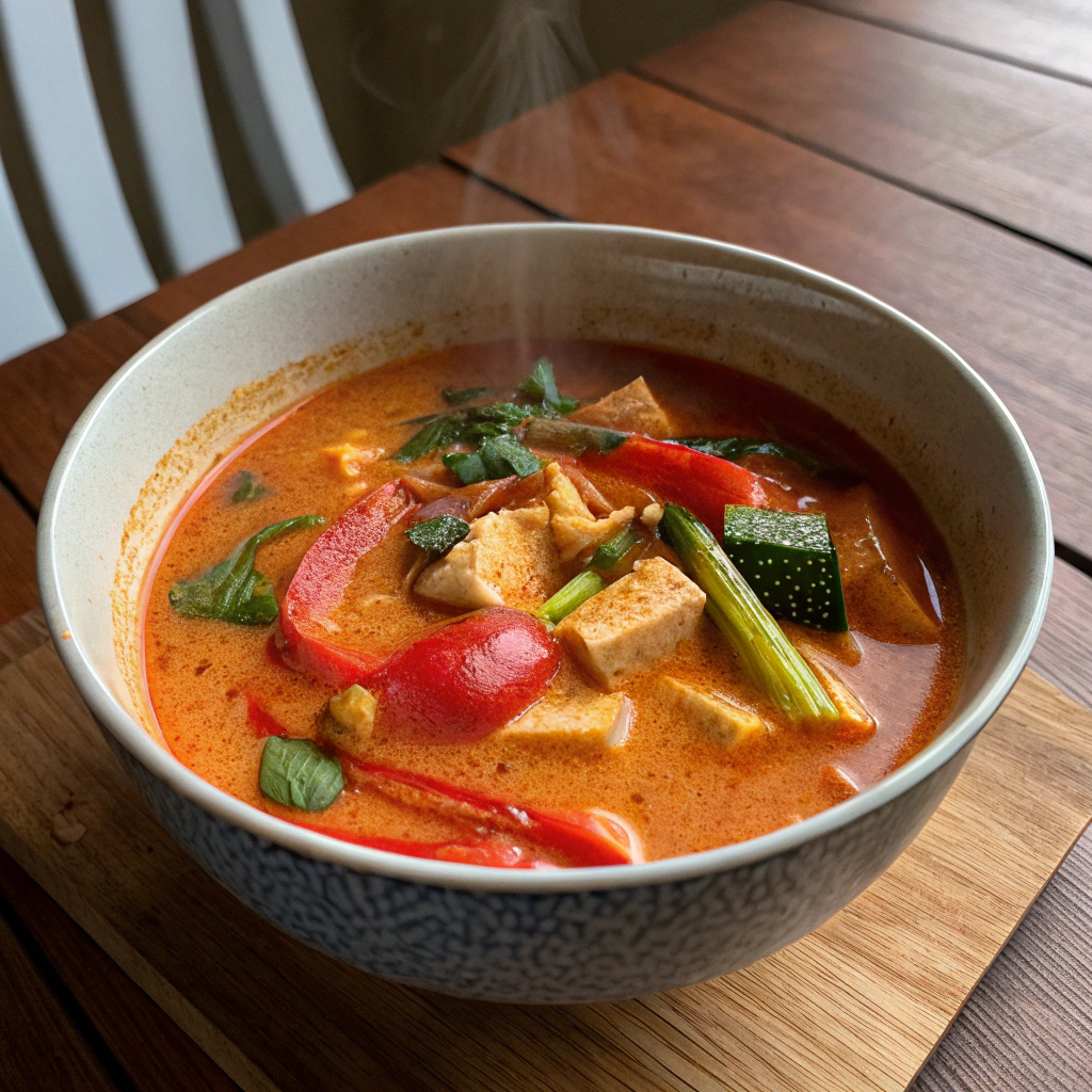 Thai Red Curry Soup