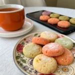 Thai Tea Mochi Cookies