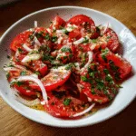 Tomato Garlic Salad