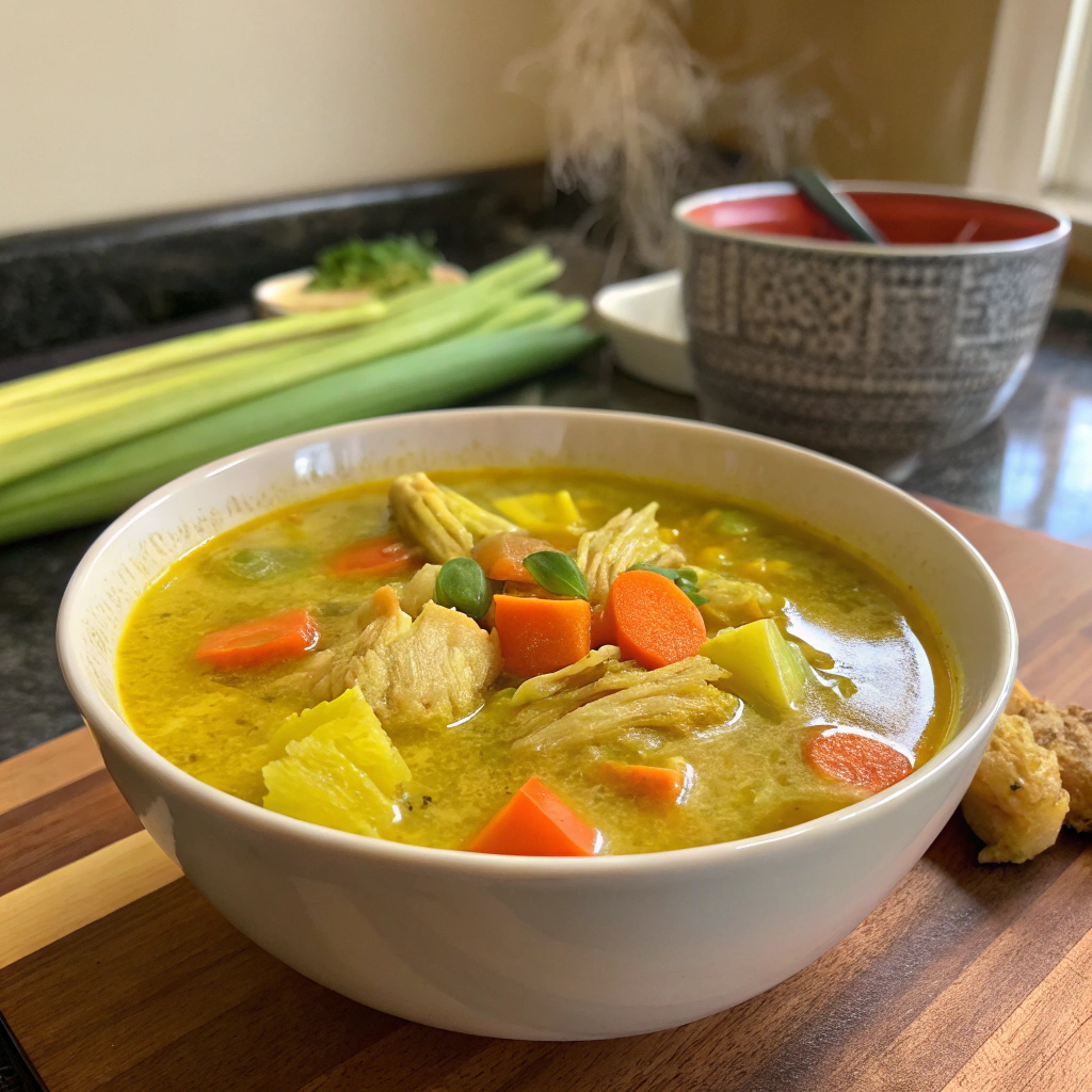 Turmeric Chicken Soup